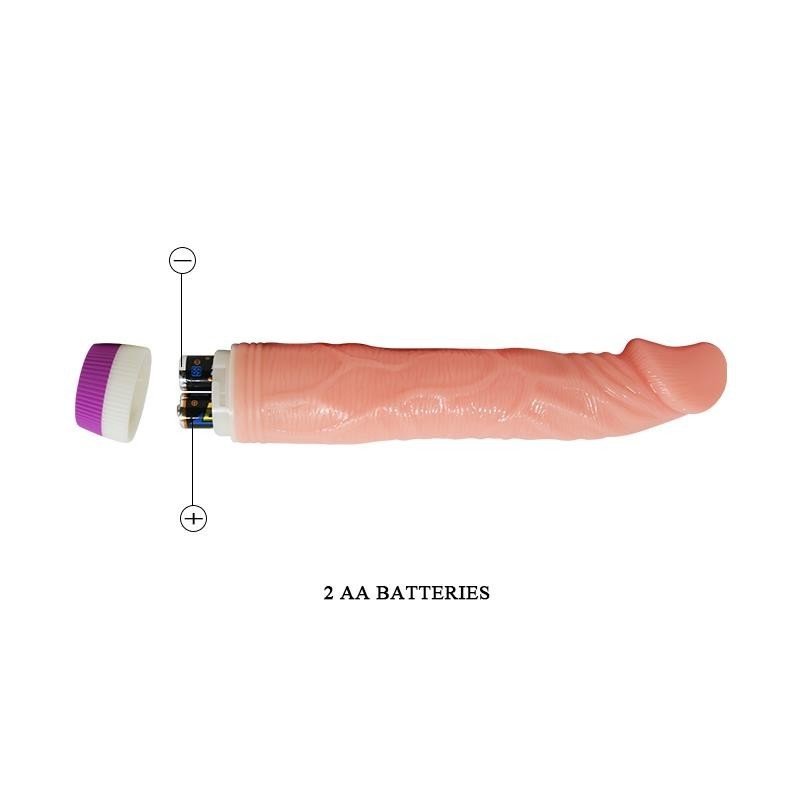 vibromasseur Couleur Naturel 22 cm