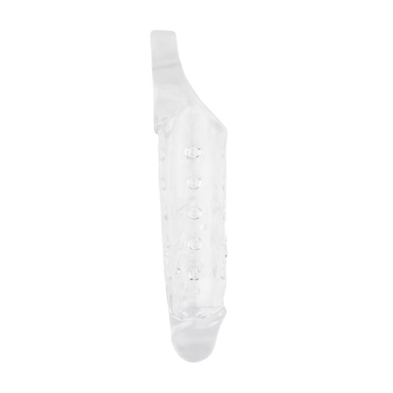 Etui pour pénis avec Sujeción pour testicules Mighty transparent