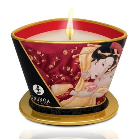 Shunga bougie de massage Romance Vigne