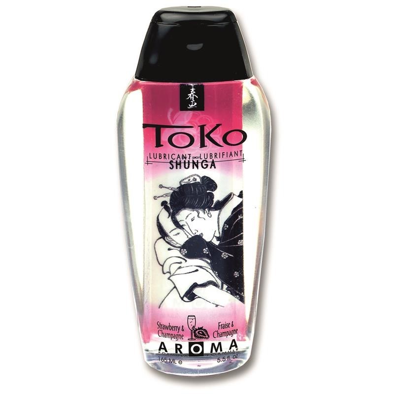 Shunga Lubrifiant Toko Aromvin en fraise