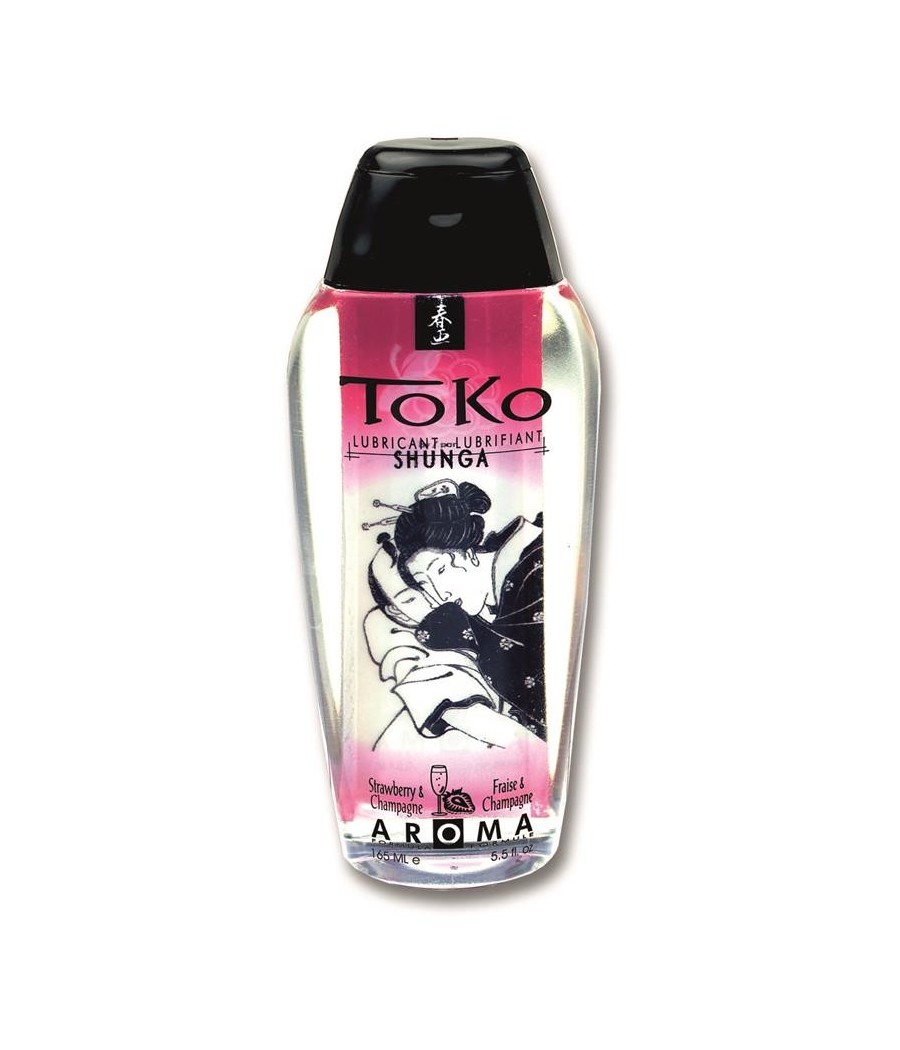 Shunga Lubrifiant Toko Aromvin en fraise