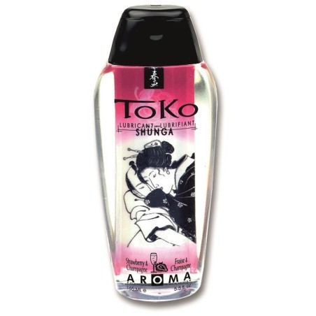 Shunga Lubrifiant Toko Aromvin en fraise