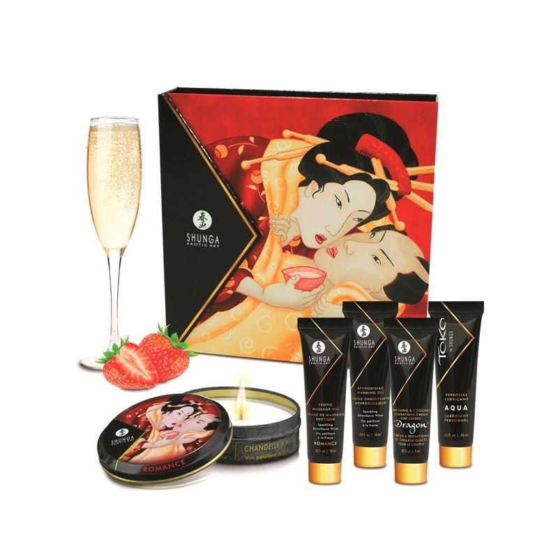 Shunga Kit Secretos d'une Geisha Vin mousseux