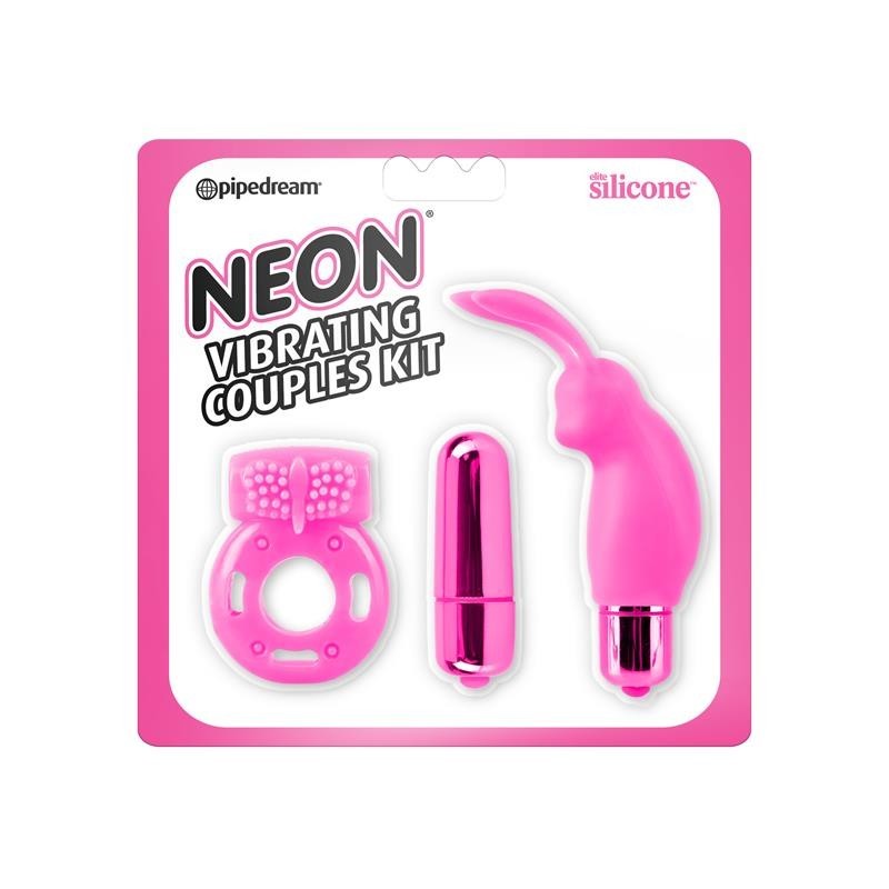 Kit Néon pour couples Couleur Rose