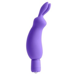 Mini Vibromasseur Néon Luv Bunnet mauve