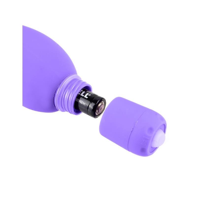 Mini Vibromasseur Néon Luv Bunnet mauve