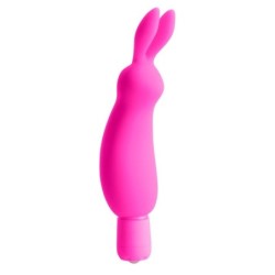 Mini Vibromasseur Néon Luv Bunnet Rose