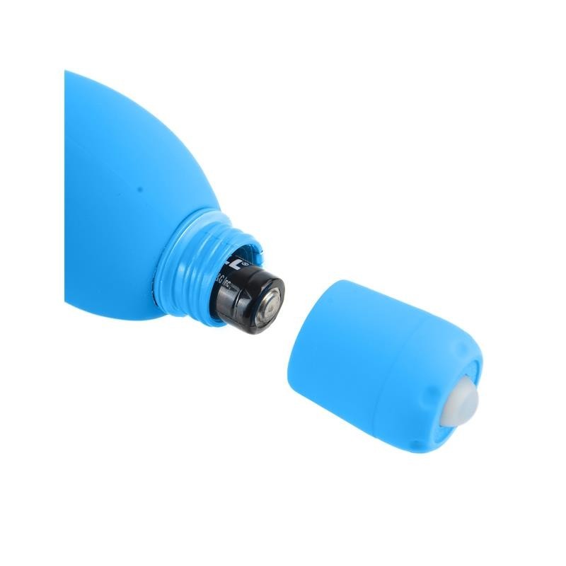Mini Vibromasseur Néon Luv Bunnet bleu