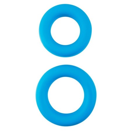Ensemble d'anneaux néon à pénis bleu