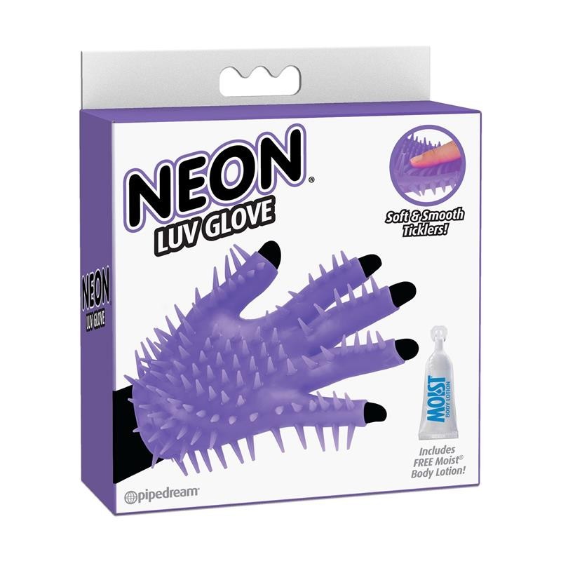 Néon gant Stimulateur mauve