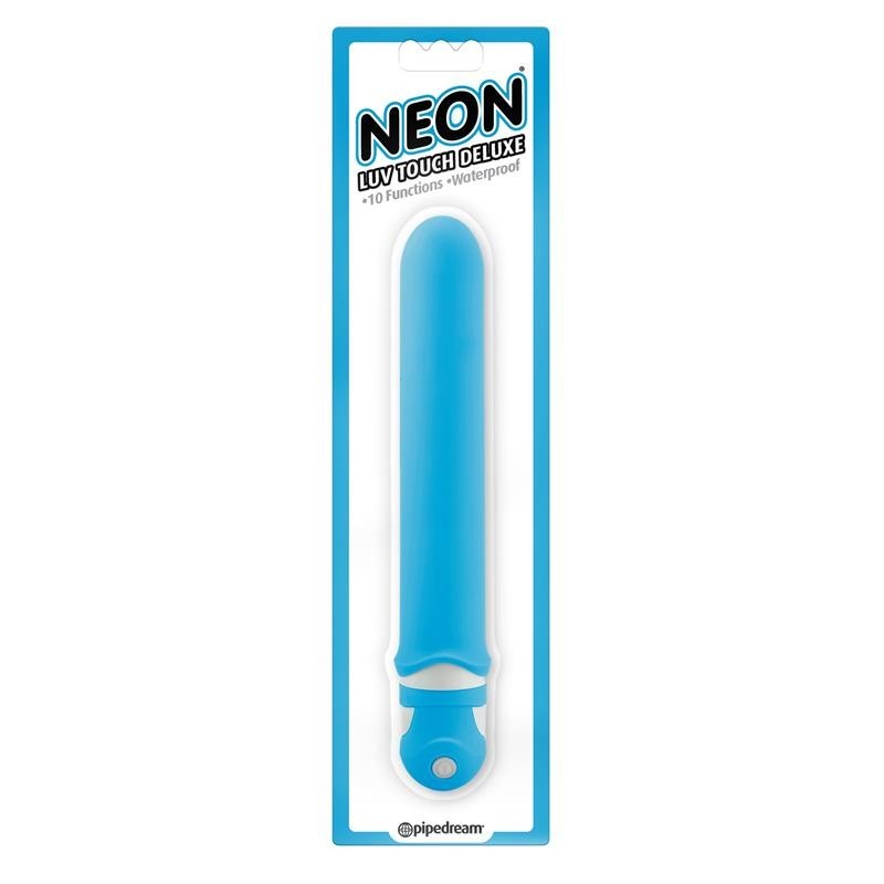 Vibromasseur Néon Luv Touch Deluxe Bleu