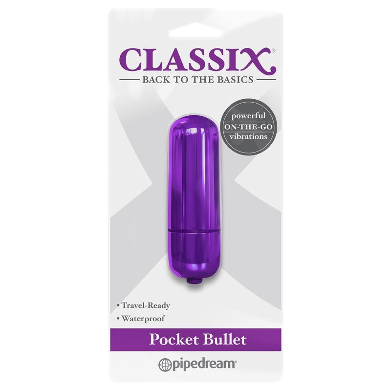 Classix balle vibrante de Bolsillo mauve