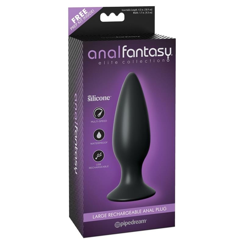 Plug Anal rechargeable Grande Noir