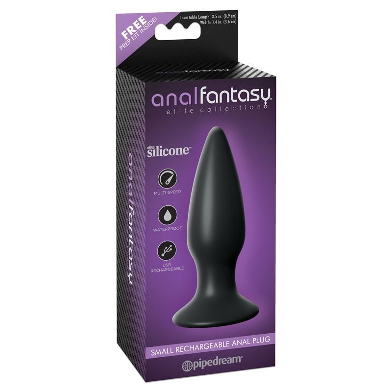 Plug Anal Rechargeable Noir