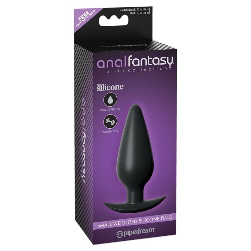 Plug Anal avec poids interne petit Couleur noir