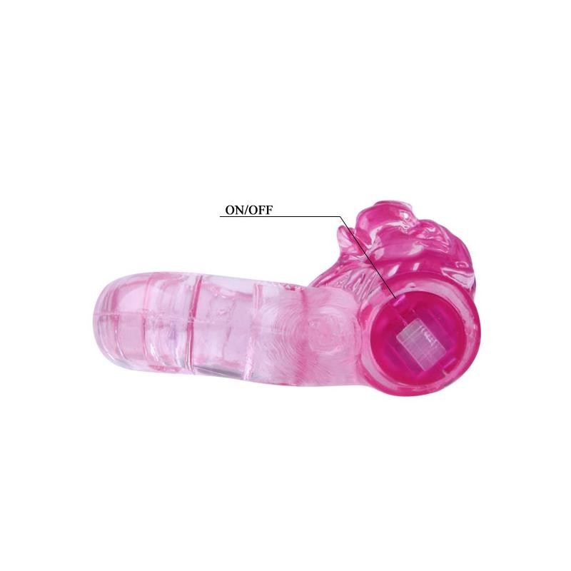 Anneau Vibromasseur couleur ours rose