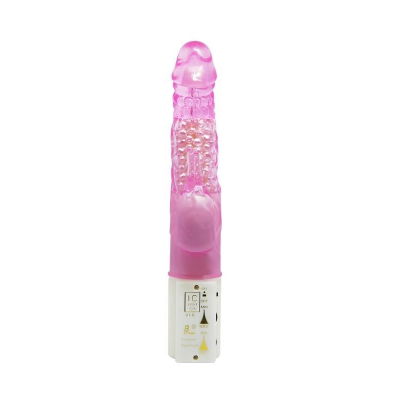 Baile Vibromasseur transparent Couleur Rose