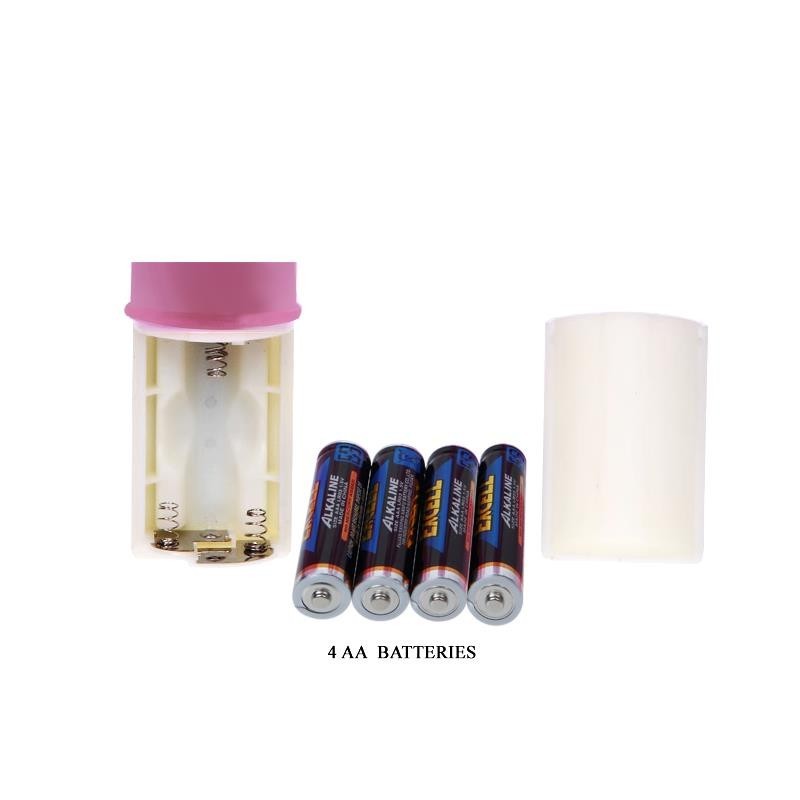 Baile Vibromasseur transparent Couleur Rose