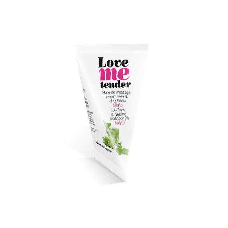 huile de massage Love Me Tender gout Mojito 10 ml
