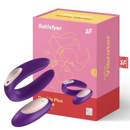 Satisfyer Plus avec télécommande couleur pourpre