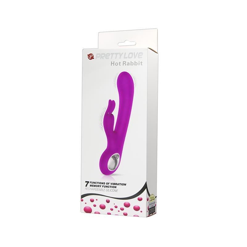 vibromasseur Hot Rabbit Violet