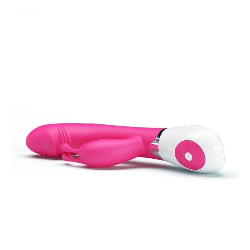 vibromasseur Gene avec controle vocal couleur rose