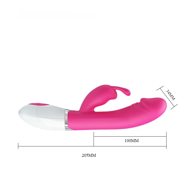 vibromasseur Gene avec controle vocal couleur rose