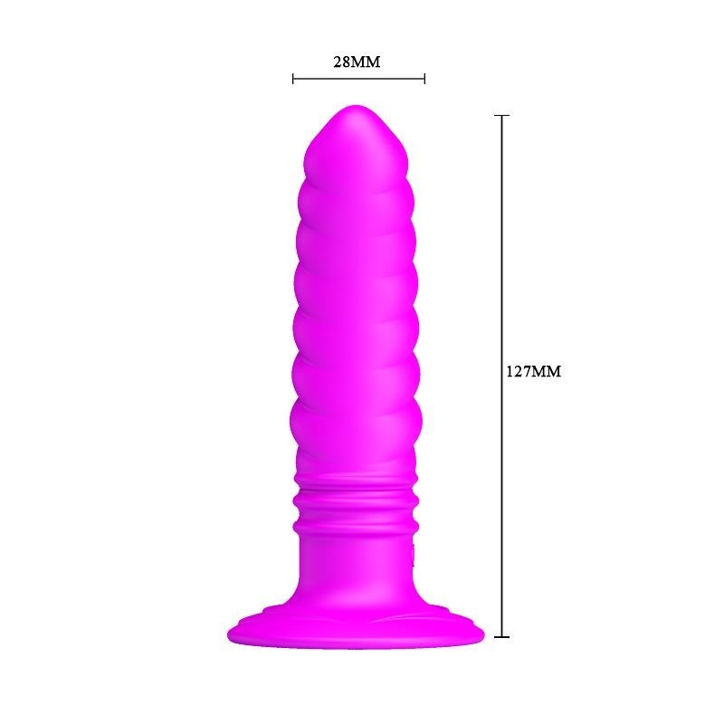 Vibromasseur Twist Plug Anal mauve