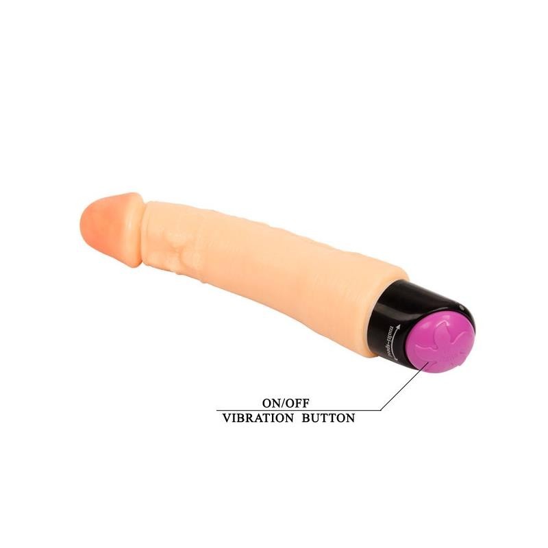 vibromasseur Couleur Naturel 25 cm