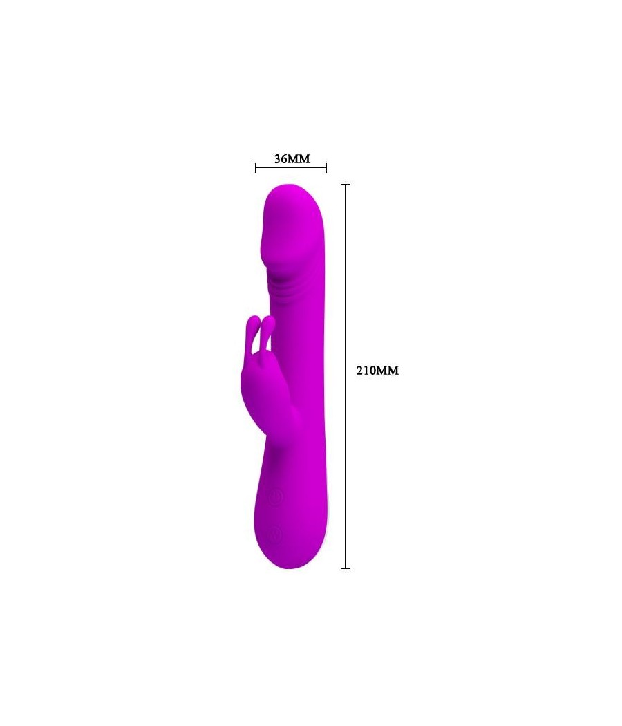 Robert Vibromasseur Rabbit Couleur mauve