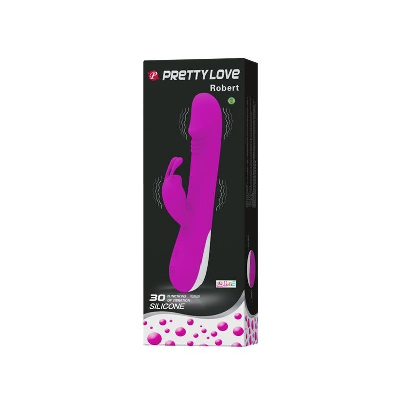 Pretty Love Vibromasseur Robert Couleur mauve