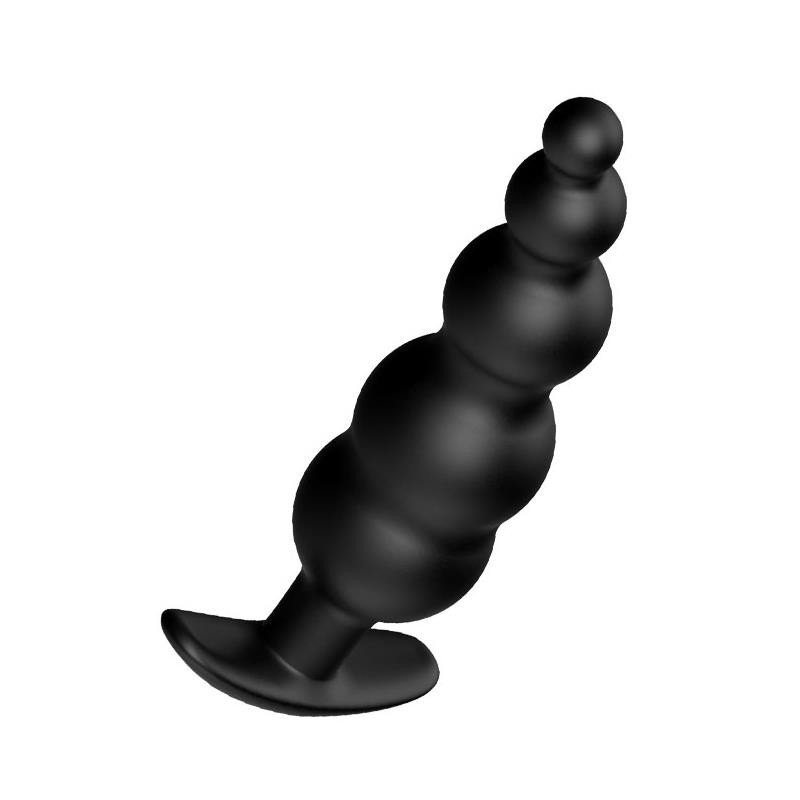 Plug Anal bules silicone Noir