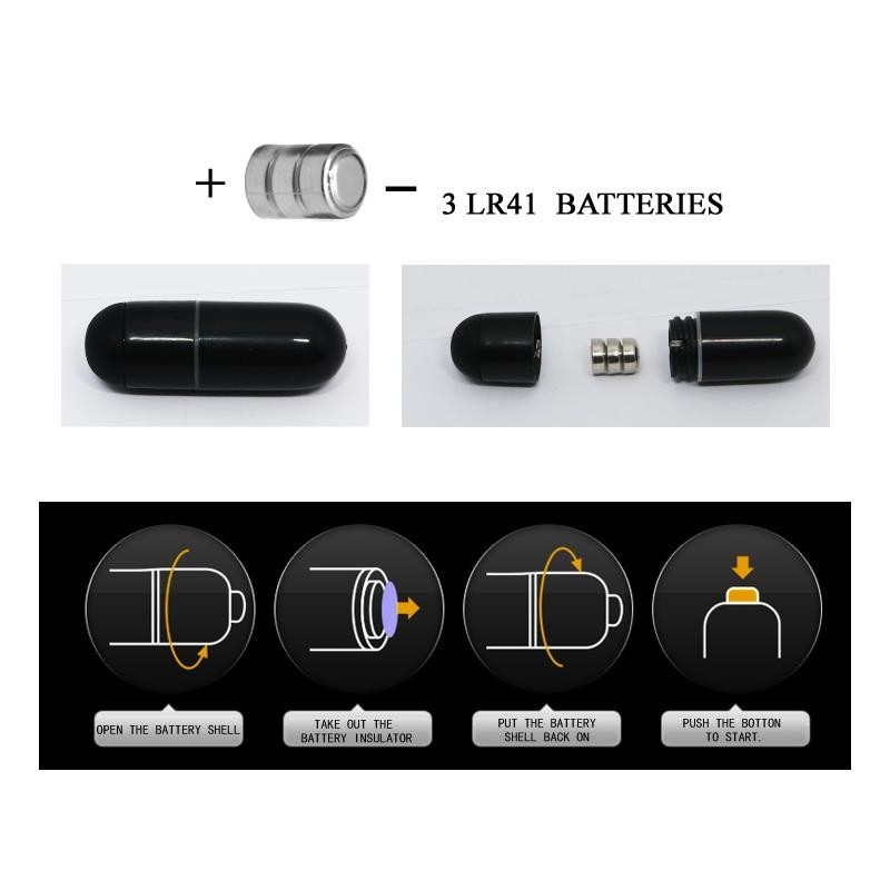 Anneau Vibromasseur Eudora Couleur Noir