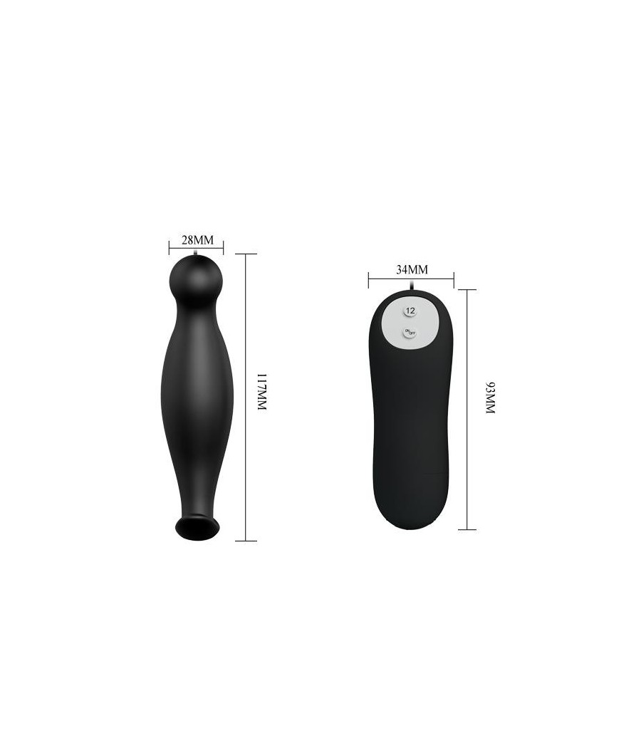 Plug Anal avec 12 formes de Vibration