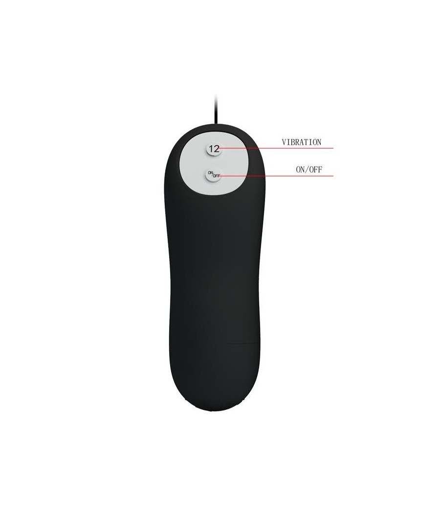 Plug Anal avec 12 formes de Vibration
