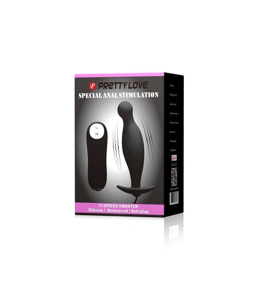 Plug Anal avec 12 formes de Vibration