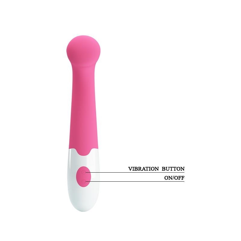 vibromasseur Charles couleur rose CL60