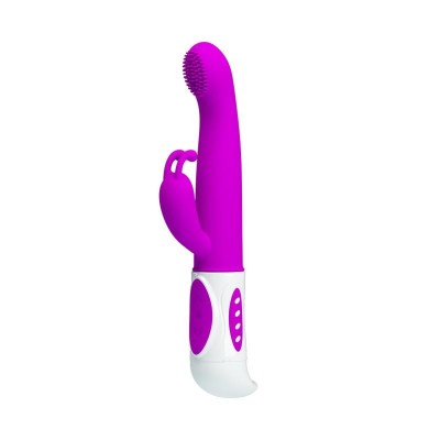 Hugh vibromasseur Rabbit couleur rose