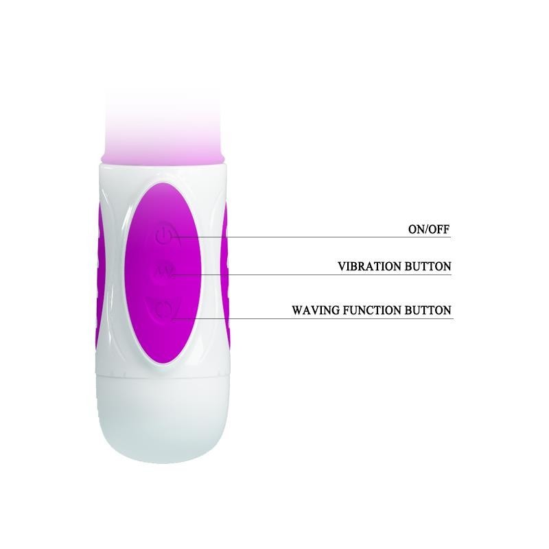 vibromasseur Hugh couleur rose