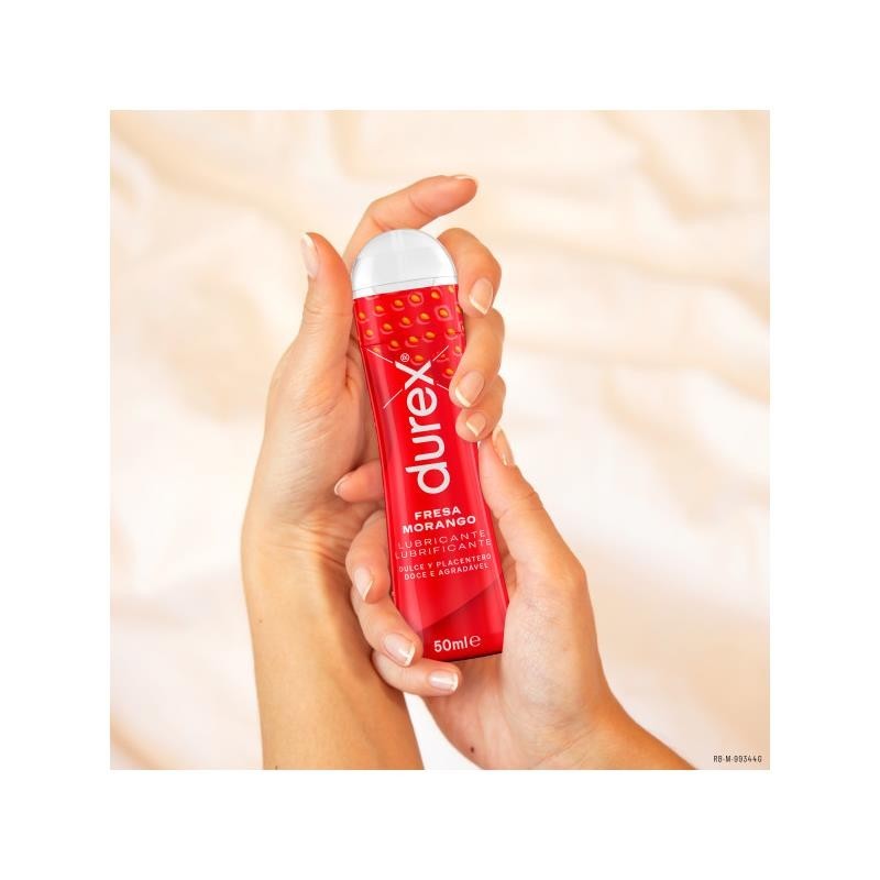 Lubrifiant Durex play fraise 50 ml