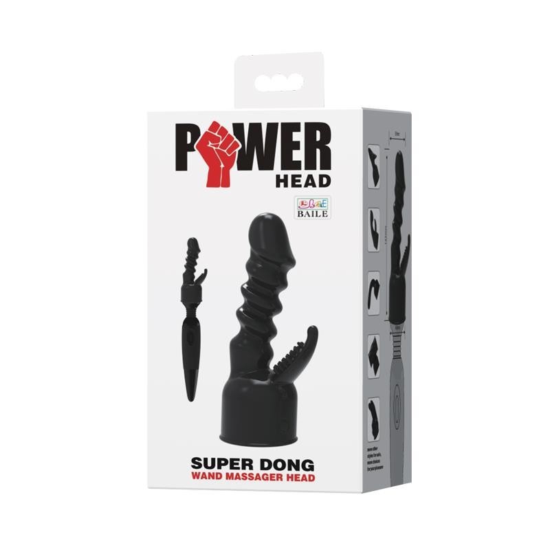 tetel Power Head Super Dong Noir