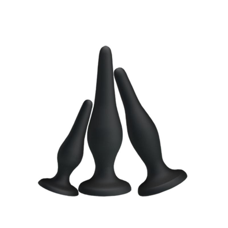 Lot de 3 plugs anaux Clave 35