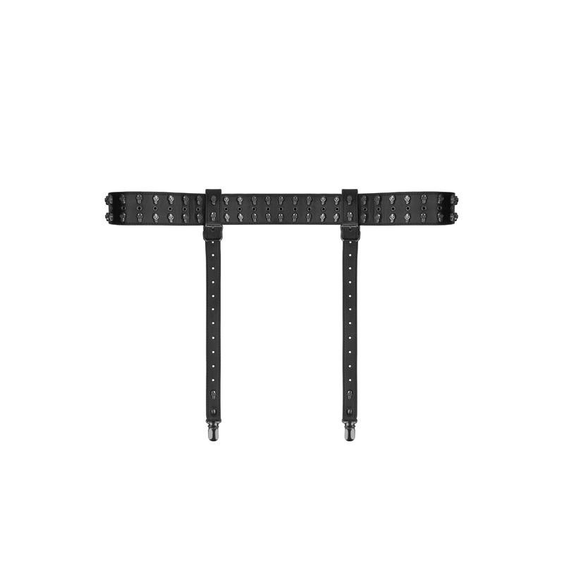 Ouch! Skulls and Bones jarretelle avec tetes de morts