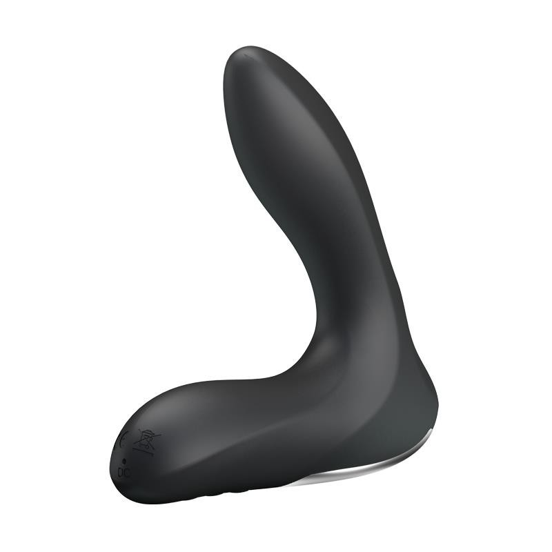 Estimlador Anal Gonflable Leonard silicone USB Noir