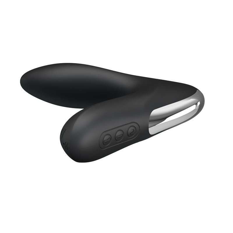 Estimlador Anal Gonflable Leonard silicone USB Noir