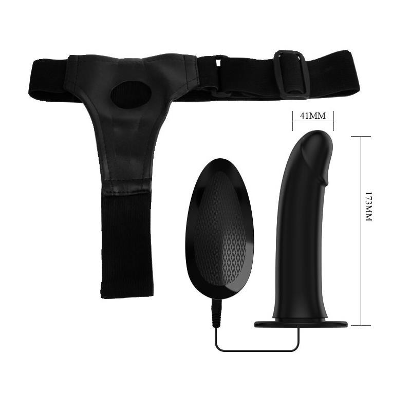 harnais avec Gode creux et télécommande Vito