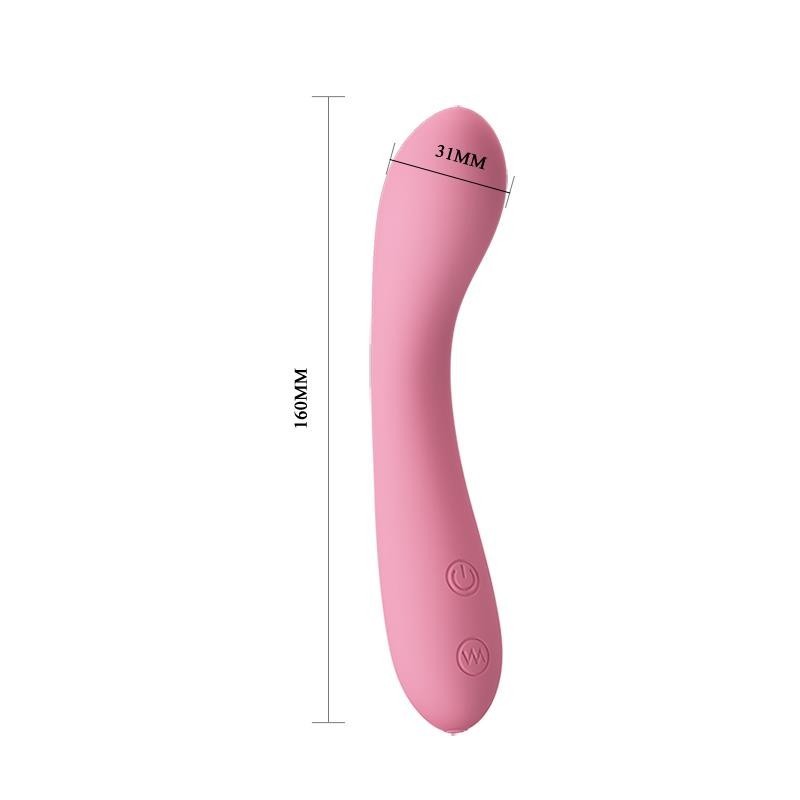 Vibromasseur Gloria couleur rose clair