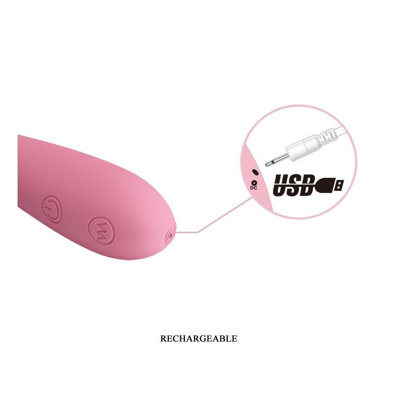 Vibromasseur Gloria couleur rose clair