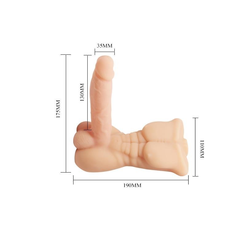 Masturbateur Bigger Man Couleur Naturelle