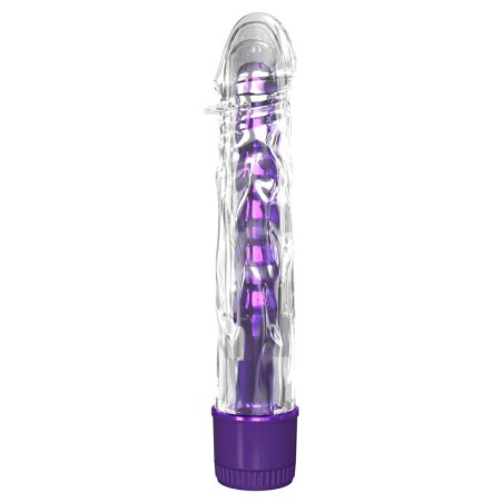 vibromasseur Mr. Twister mauve Métallique 17 cm